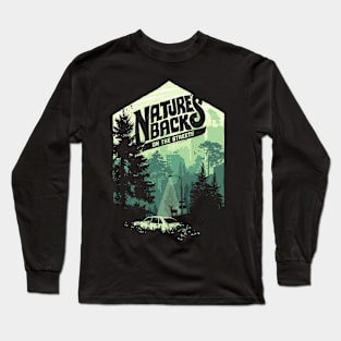 Nature's Back Long Sleeve T-Shirt